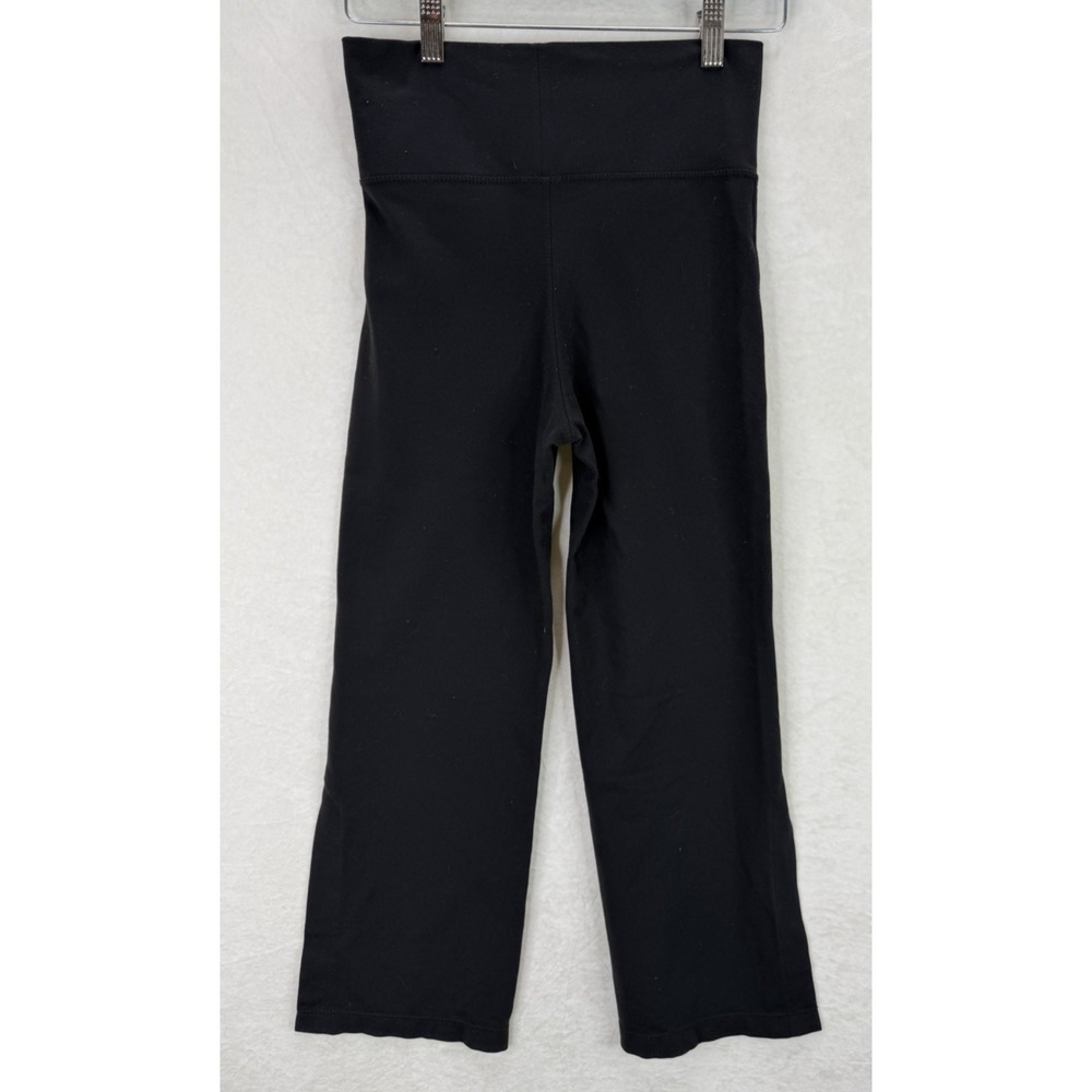 Vintage Y2K Be Present Black Knit Yoga Side Split Pants Size XS - Picture 6 of 6